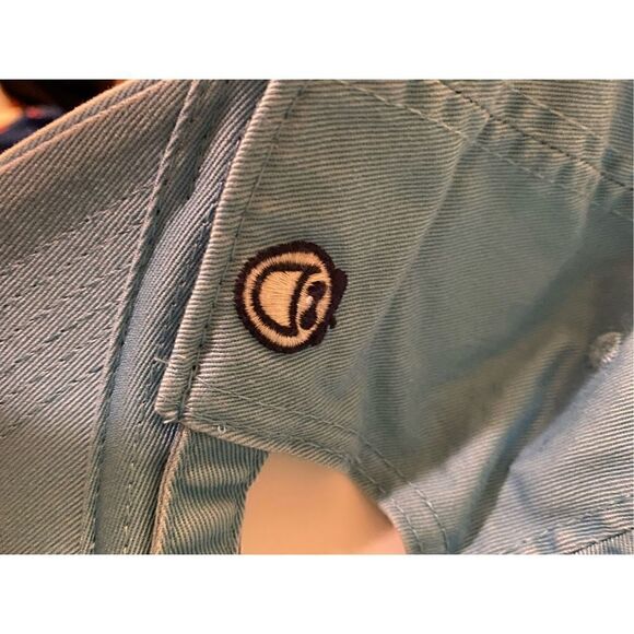 New Life is Good Hat ❤️ Heart Hat Baby Blue Pink Heart Adjustable Hat NWOT - Picture 8 of 8